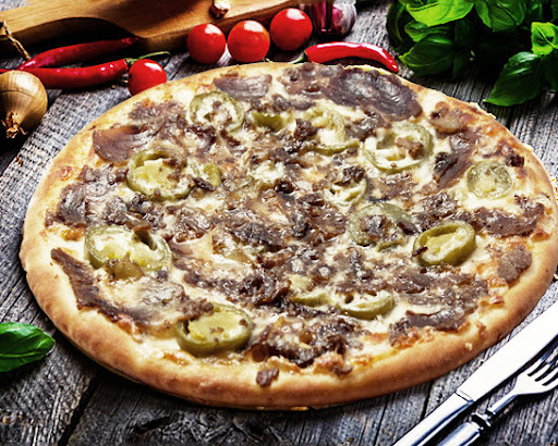 Kavurmalı Pizza